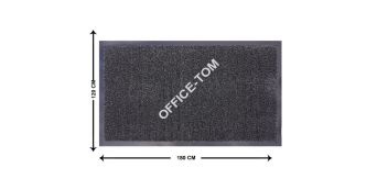 Wycieraczka wewnętrzna grafitowa/czarna 120 x 180cm