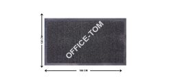 Wycieraczka wewnętrzna grafitowa/czarna 120 x 180cm