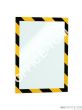 DURAFRAME SECURITY A4 – dwukolorowa, samoprzylepna ramka magnetyczna, żółty/czarny - 5