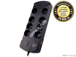 Listwa TRACER POWERGUIDE  8 gniazd 3m Czarny