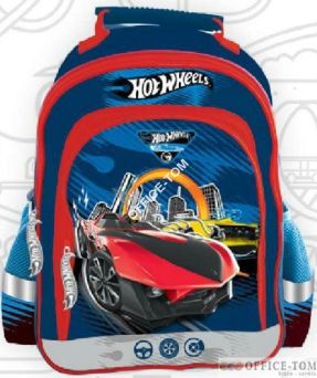 Plecak szkolny 15\" HOT WHEELS ST.MAJEWSKI