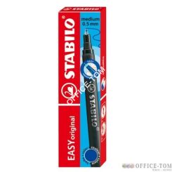 Wkłady do pióra STABILO EASY original, 0,5 mm, 3 szt., niebieski wywabialny