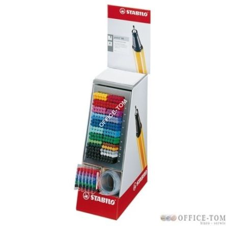 Cienkopis STABILO point 88 0,4mm, DISPLAY 236 szt. (200 szt.+ 6 pełnych i 6 pustych etui)