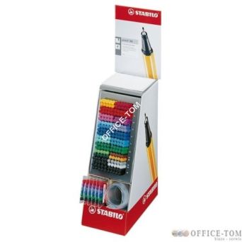 Cienkopis STABILO point 88 0,4mm, DISPLAY 236 szt. (200 szt.+ 6 pełnych i 6 pustych etui)