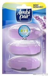 Wkładki do zawieszek do WC Ambi Pur Flush Lavender&Rosemary zapas do WC 3szt.