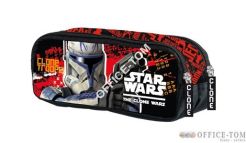 Piórnik saszetka dwukomorowa CLONE WARS  ST.MAJEWSKI
