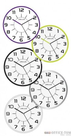 Zegar UNILUX POP 285CM Ø fioletowy