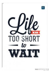 Brulion A4 96 linia INTERDRUK