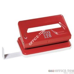 Dziurkacz SAX 128/S czerwony
