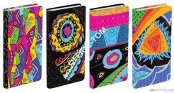 Notatnik ekskluzywny NARCISSUS 80k. Abstract 8x16 4 wzory