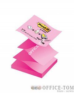 Bloczki samoprzylepne 3M POST-IT® R330NAP 76x76 Różowy 100k