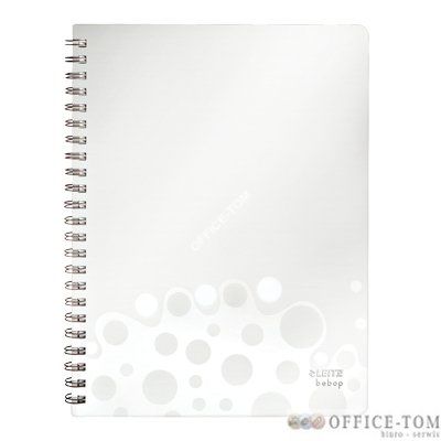 Kołonotanik LEITZ BEBOP A4 80str kratka Biały