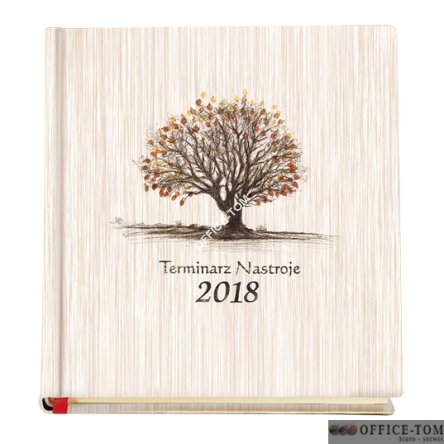 Terminarz NASTROJE kremowy T-272T-04 1 dzień/2-óch stronach Michalczyk i Prokop