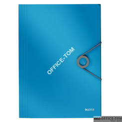 Teczka z gumką PP Leitz Solid A4, jasnoniebieska 45631030