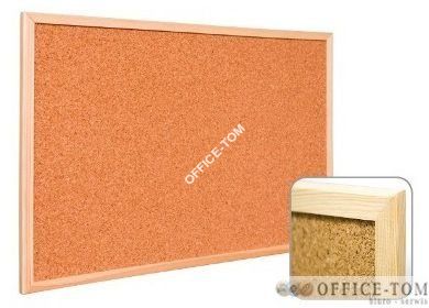 Tablica korkowa w ramie drewnianej 50x80 Wielkor