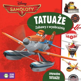 Książka Samoloty 2. Tatuaże (małe) 9788378959519 (C) Zielona Sowa