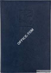Kalendarz A5 książkowy ok.15 -C3  jeden dzień na stronie granat półmat Telegraph