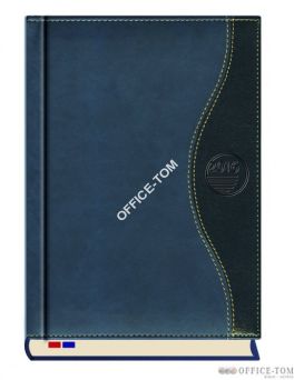 Terminarz A4 AMBASADOR grafit/granat 1 dzień1-nej stronie T-246K-05 Michalczyk i Prokop