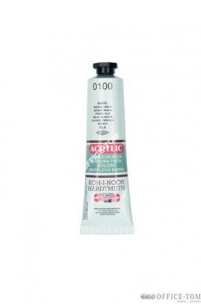 Farba akryl ACRYLIC 40ml biała KOH-I-NOOR