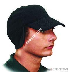 Czapka polarowa z daszkiem CZOPOLARAR, kolor czarny, rozmiar 57-61 Reis