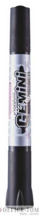 Marker MONAMI z 2 końcówkami PENTEL GEMINI  czarny
