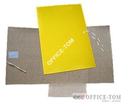 Teczka wiązana żółta