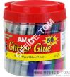 Klej z brokatem AMOS GCL10BK50 10,5mlx50kol 170-2220 - 2