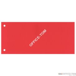 Separatory kartonowe ESSELTE, czerwony 100szt