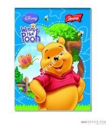 Notatnik szkolny A7, 50k., krata, DISNEY KUBUŚ UNIPAP