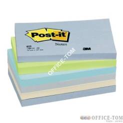 Bloczki samoprzylepne 3M POST-IT® 655ML 127x76 Paleta mineralna 600k