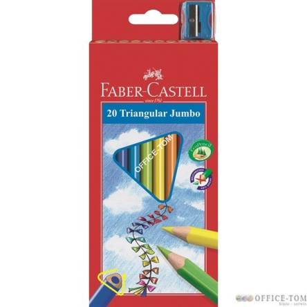 Kredki JUNIOR GRIP 20 kredek 116520 FABER-CASTELL 116538-20