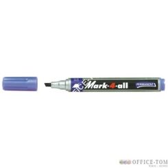 Marker permanentny STABILO mark-4-all, ścięta końcówka fioletowy