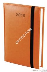 Kalendarz A5 układ dzienny z gumką NEBRASKA 1204 Wokół Nas