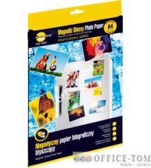 Papier foto Yellow One A4. magnetyczny błysz. 5 arkuszy (4PMG320)