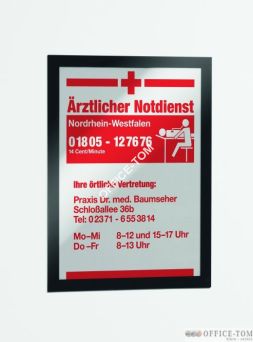 Ramki MAGAFRAME A4 czarne (2 sztuki) DURABLE