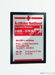 Ramki MAGAFRAME A4 czarne (2 sztuki) DURABLE