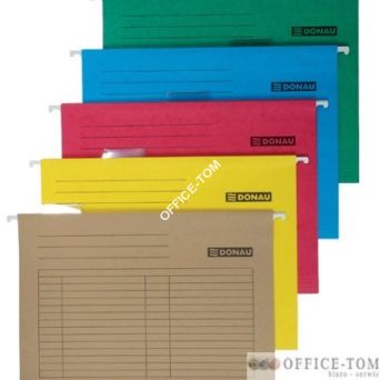 Teczka zawieszkowa DONAU A4 1 szt zolta  230g/m2
