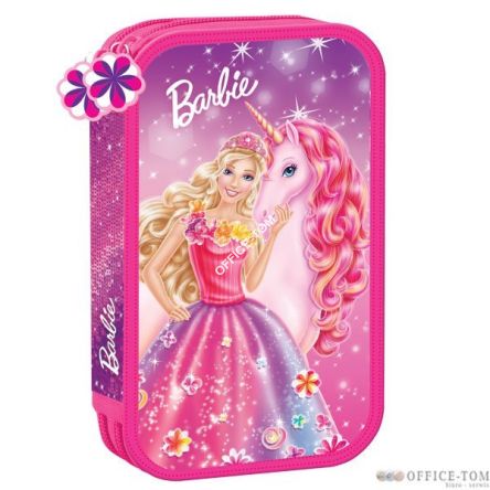 Piórnik podwójny z wyposażeniem BARBIE  ST.MAJEWSKI