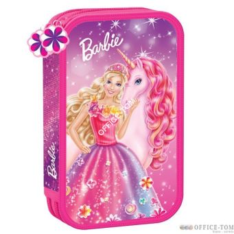 Piórnik podwójny z wyposażeniem BARBIE  ST.MAJEWSKI