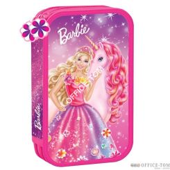 Piórnik podwójny z wyposażeniem BARBIE  ST.MAJEWSKI