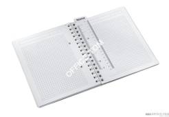 Zeszyt na spirali LEITZ WOW A5 PP kr.fioletowa 46410062