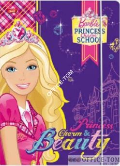 Teczka z gumką A4, BARBIE  ST.MAJEWSKI