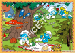 Puzzle Smerfy Relaks - Puzzle 4w1 70 elementów TREFL 34093 - 2
