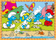 Puzzle Smerfy Relaks - Puzzle 4w1 70 elementów TREFL 34093 - 4