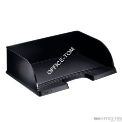 Półka na dokumenty otwarta od dłuższego boku Jumbo, czarny LEITZ