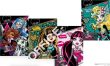 Wkład do segregatora A5 (20k) - 3  MONSTER HIGH UNIPAP - 5