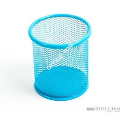 Kubek na długopisy siatka niebieski 009982 Leviatan