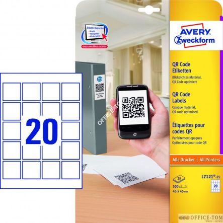 Etykieta adresowa AVERY ZWECFORM J8162-25 99,1x33,9 mm biała