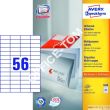 Trwałe Etykiety AVERY ZWECKFORM uniwersalne A4, 100 ark./op., 52,5 x 21,2 mm, białe - 2