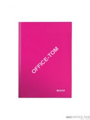 Brulion w kratkę A5 Leitz WOW, różowy